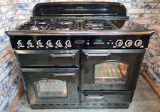 Rangemaster Classic 110 Black/chrome Cooker - DELIVERY AVAILABLE(please read...
