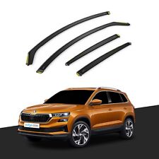 SKODA Karoq 2017-onwards 5 Door SUV Wind Deflectors 4pc Tinted