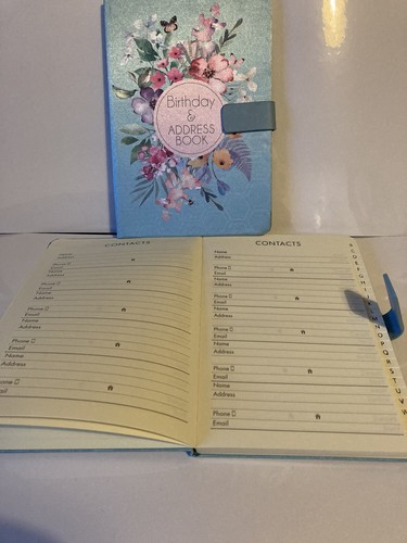 Pastel blue address - blue, &