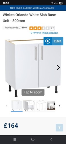 Wickes orlando gloss white - wickes,