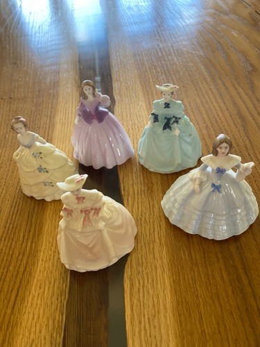 Coalport miniature figurines - 5,