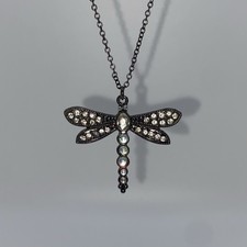 Bejewelled Dragonfly Pendant