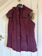 M&S Indigo body warmer berry