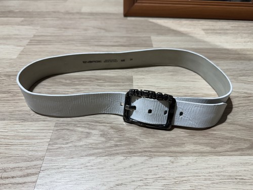 Energie leather belt - leather,