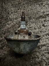 Vintage Galvanised Water Trough Planter