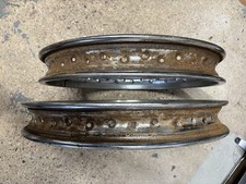 Pair Of Wheel Rims Honda CB550 1976