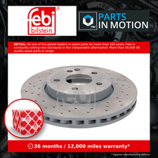 2x Brake Discs Pair Vented