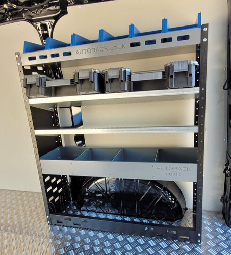Van racking shelving - van,