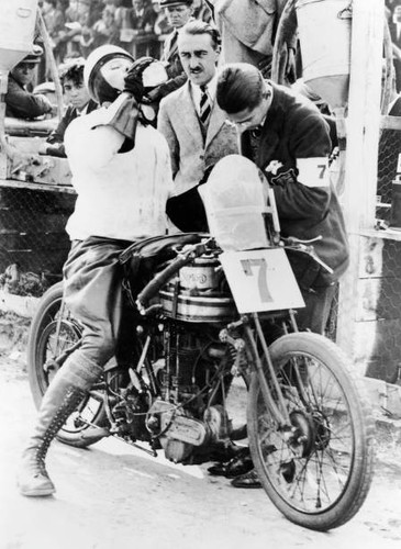 Van horne taking drink - van,