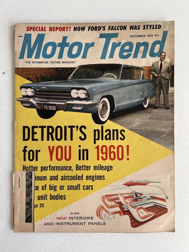 Motor trend september 1959 - motor,