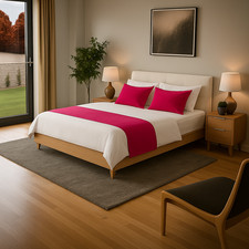 Plush Velvet Bed Runner ,Throw