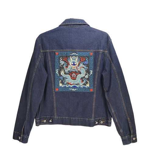 Reworked upcycled denim - denim, jacket