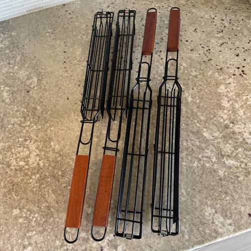 Grilling baskets shish kabob - 4,