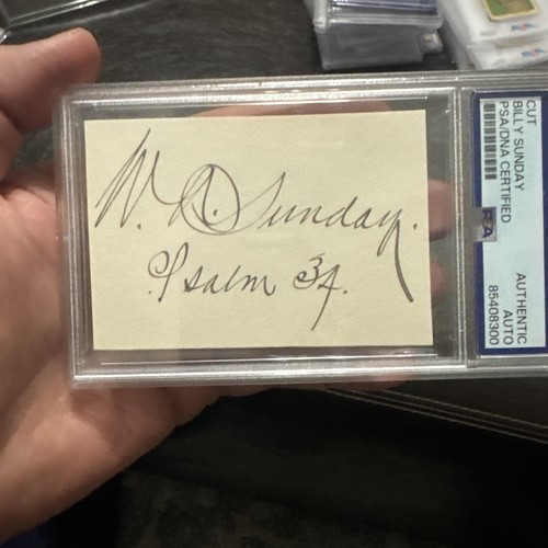 Billy sunday psa dna - billy,
