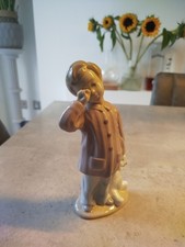 Vintage Nao by Lladro Porcelain Figurine 1139 'Sleepy Head' Boy with Teddy Bear