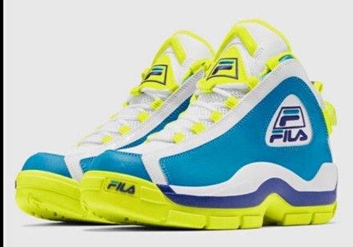 Fila mid top lace trainers - top,