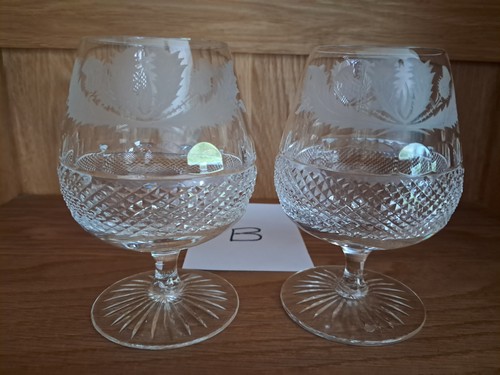 Edinburgh crystal etched - ,