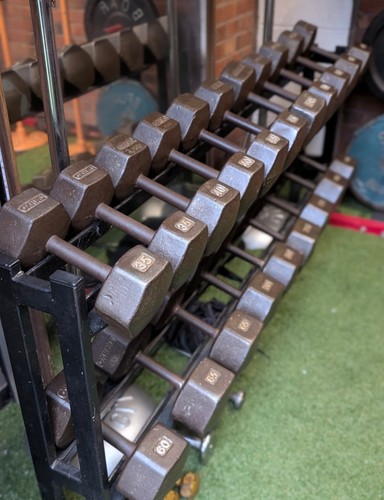 Ivanko hex dumbbell set - dumbbell,