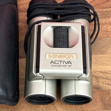 Minolta Activa Binoculars 10 x 25 WP 5°  With Original Case (Used)