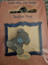 Me To You My Blue Nose Friends Collectors Metal Pin Badge - Truffles the Pig