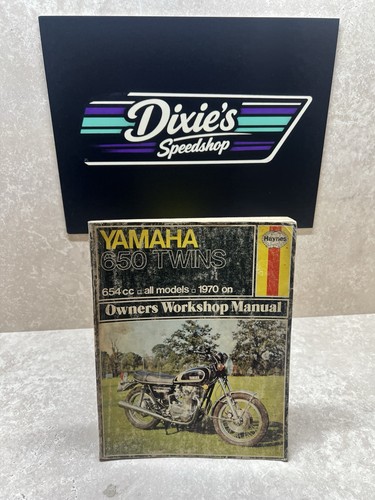 Yamaha 650 twins - 650, manual