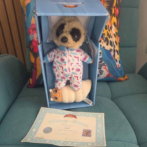 Baby oleg meerkat toy plush - meerkat,
