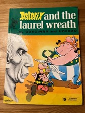 Asterix and the Laurel Wreath, 1981 edition, paperback Great Condition