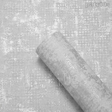 Silver Grey Wallpaper Living Room Embossed Glitter Textured Metallic Wall Papers