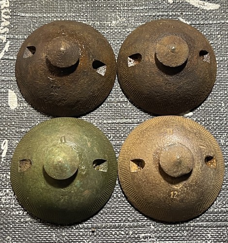 Brass shrapnel shll head - shrapnel, –