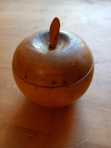 Wooden apple green box tea - wooden,