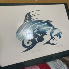 Framed Art Print Sea Warrior by Tresham Gregg Limited Edition Signed Numbered