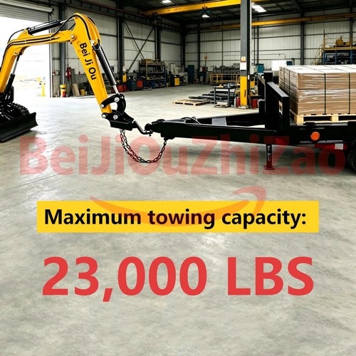 Mini excavator trailer hitch - excavator,