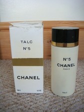 Boxed Vintage Chanel No 5 Talc
