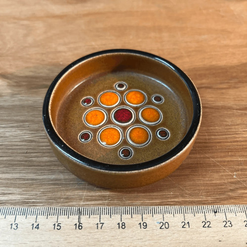 Hornsea saffron pin dish - saffron,