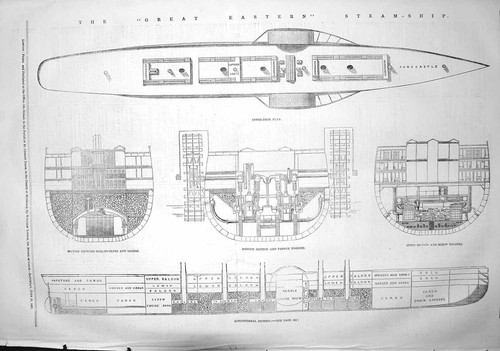 Original old antique - old, print
