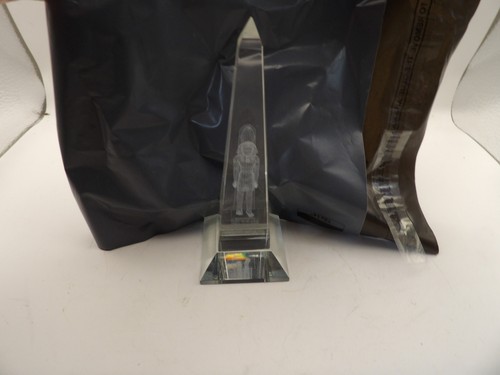 Glass obelisk ornament