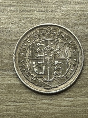 George iii sixpence - george, iii,