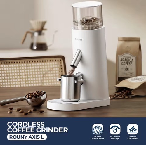 Cordless conical burr coffee - cordless,