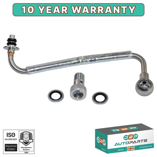 Turbo oil feed - turbo, pipe