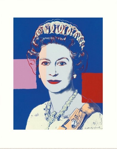 Andy warhol queen elizabeth - queen,