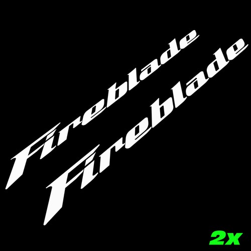 Honda fireblade sticker - 2x,