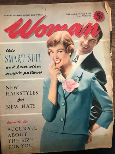Vintage woman magazine - vintage,