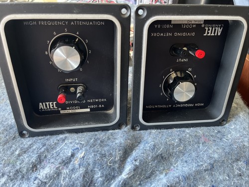 Altec 801 dividing networks - altec,