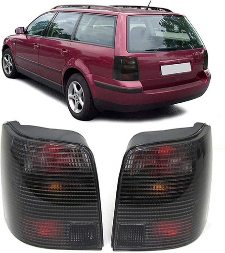 Black smoked tail lights - black,