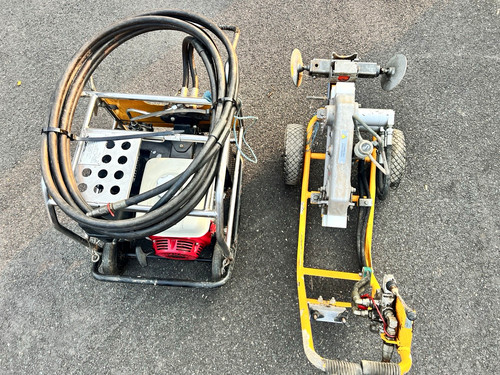Duct rod pusher with jcb - with,