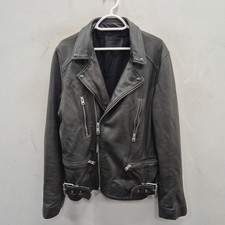 Allsaints Dario Grey Leather