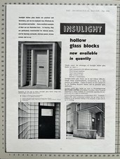 Pilkington Brothers - Insulight Hollow Glass Blocks - 1946 Cutting 551