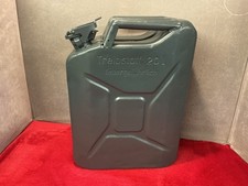 Vintage German Army WW2 Type Jerry Fuel Petrol 25L Can Military Vehicle Display