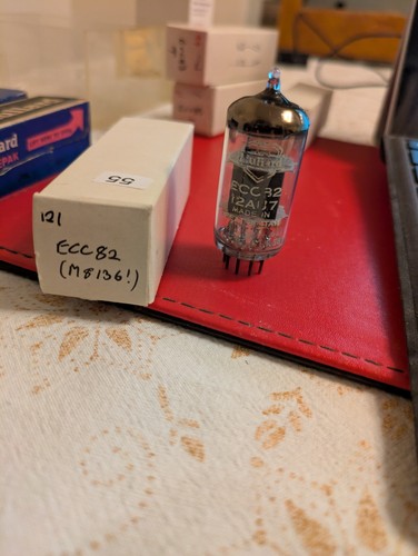 Mullard ecc82 date code - code, gf1
