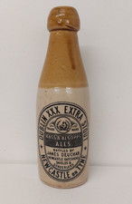 JAMES DEUCHAR Bass Alsopps Ales DUBLIN Extra pictorial Stout Ginger Stout Bottle